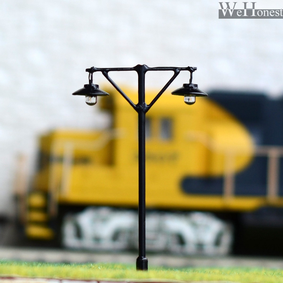 5 x HO / OO Scale Model Train Street Lights Railroad Lamp posts Led Lamps #L610